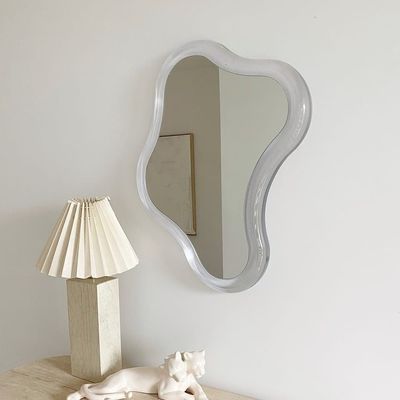 آینه بزرگ کننده آکریلیک روشن برای غرور حمام