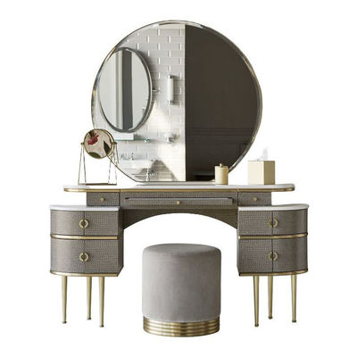 MDF روشن گوشه غرور مجموعه ایستاده میز لباسشویی