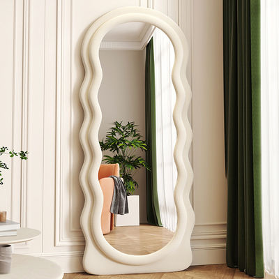 مخملی MDF آرچ ایستاده آینه بزرگ اندازه کامل Oem