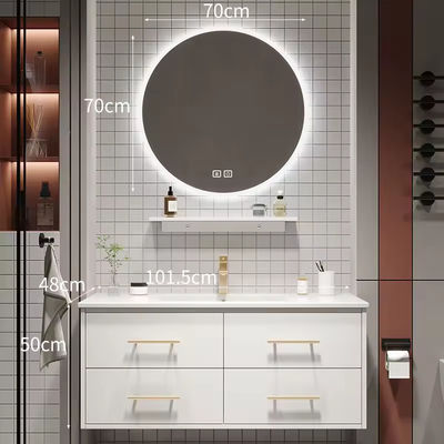 کابینت های حمام آینه ای LED توالت غفلت کمد توالت سینک