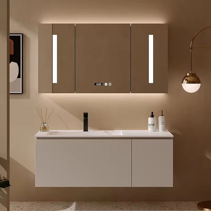 کابینت مستطیل مدرن برای حمام و توالت 1